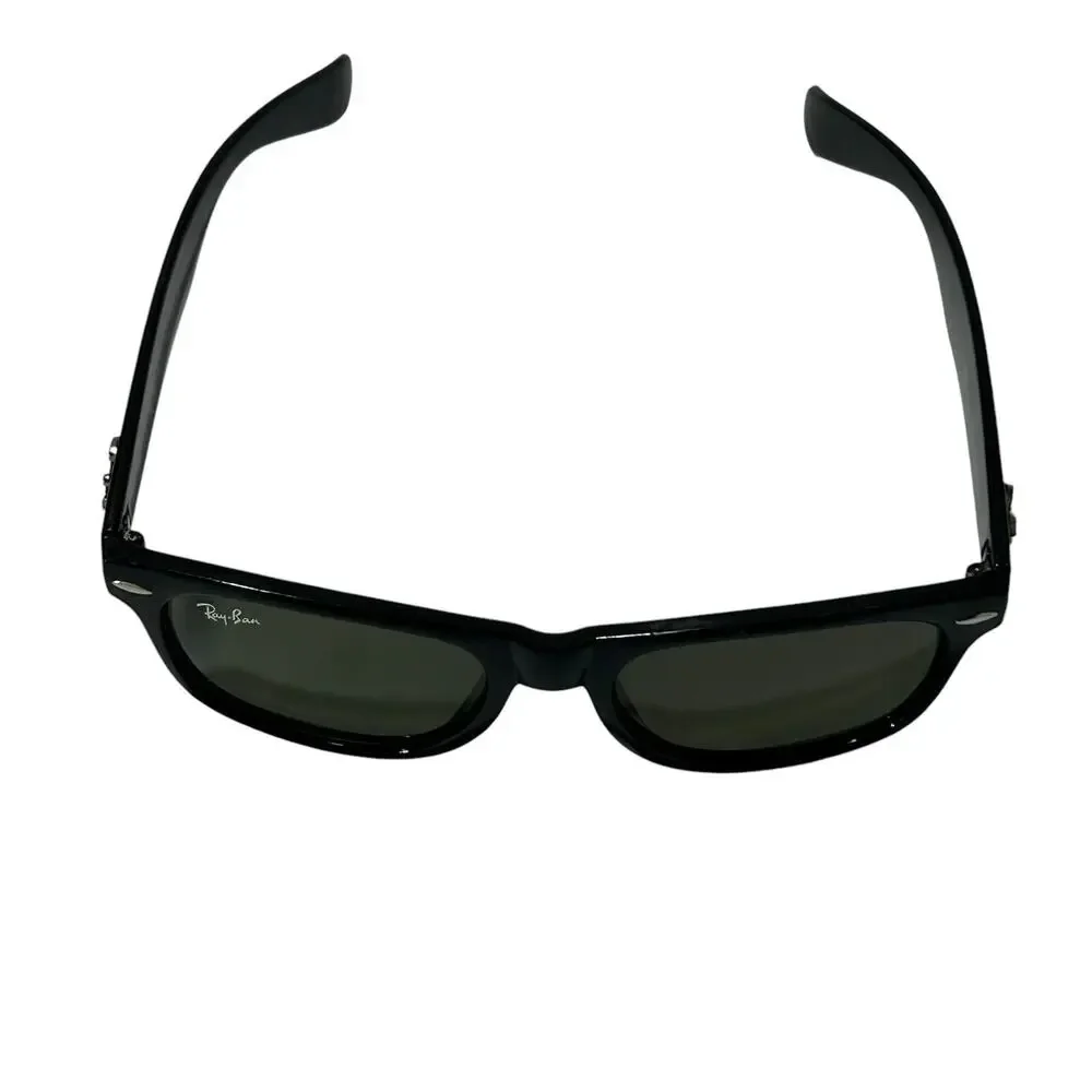Ray-Ban RB2132 New Wayfarer Classic Sunglasses Black Frame Made in Italy